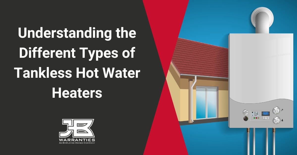 Understanding The Different Types Of Tankless Hot Water Heaters